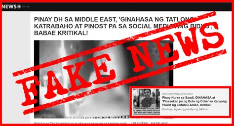 VERA FILES FACT CHECK: Rape video of OFW in Middle East .